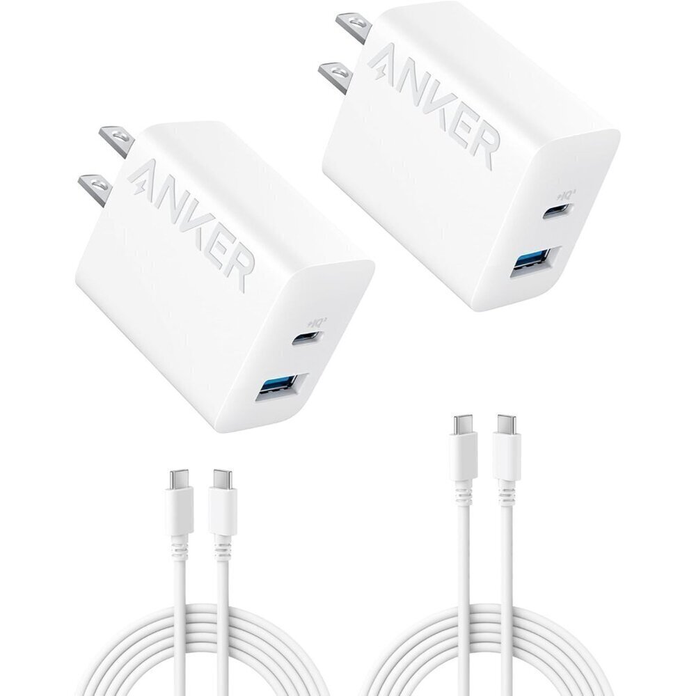 iPhone 17/16 Charger, 2-Pack 20W Fast USB C Charger Block, for iPhone 17/16/16 P